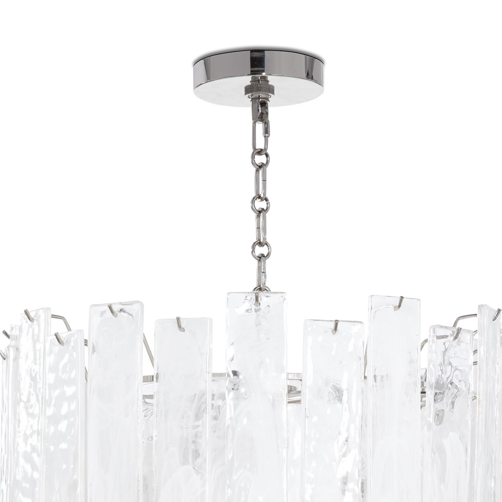 Glacier Chandelier Small (Polished Nickel) | Regina Andrew Detroit